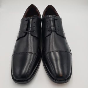 Johnston & Murphy Oxford Cap Toe Bartlett Black 13